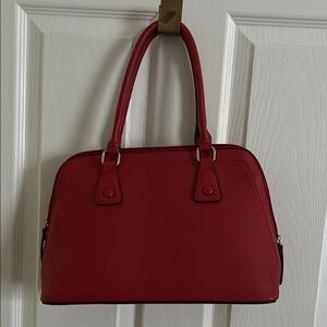 Timeless Red Satchel Bag